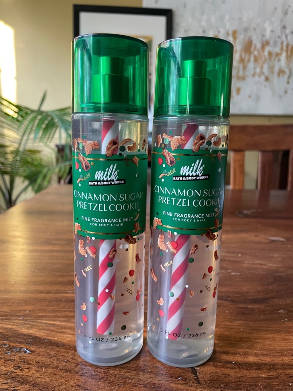 2 Bath & Body Works B&BW Cinnamon Sugar Pretzel Cookie Body Care ( MILK BAR )